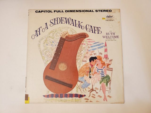 Ruth Welcome At A Sidewalk Cafe vinyl record