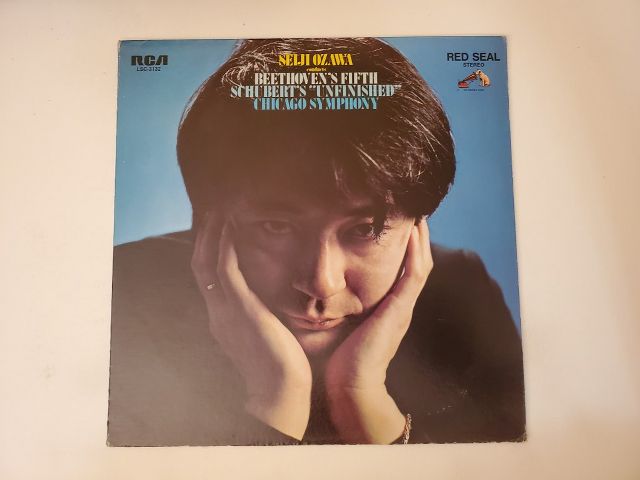 Seiji Ozawa Beethoven's Fifth / Schubert's 'Unfinished' Symphony vinyl record