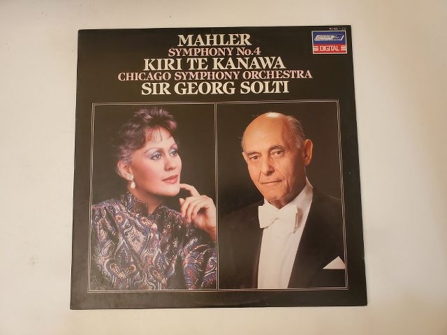 Sir Georg Solti, Kiri Te Kanawa, Chicago Symphony Orchestra Mahler: Symphony No. 4 vinyl record