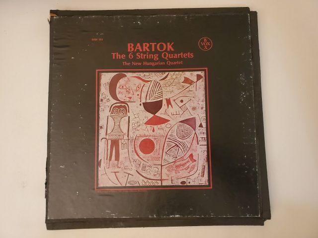 B?la Bart?k The 6 String Quartets vinyl record