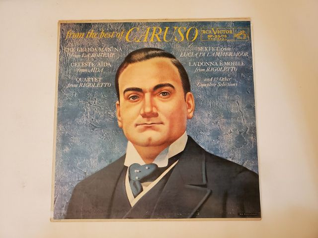 Enrico Caruso From the Best of Caruso vinyl record