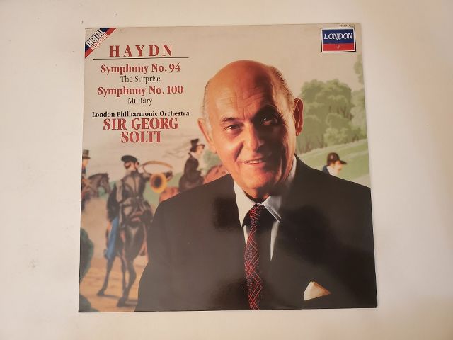 Sir Georg Solti Haydn: Symphony No. 94 The Surprise & Symphony No. 100 Military vinyl record