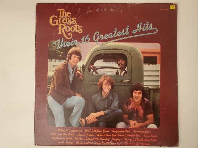 The Grass Roots Their 16 Greatest Hits vinyl record