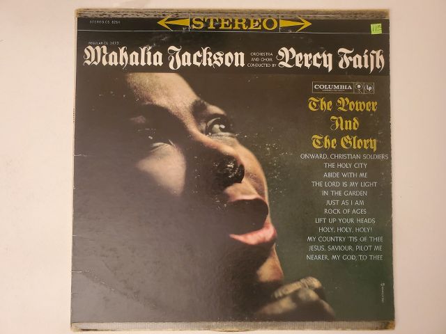 Mahalia Jackson The Power and the Glory vinyl record