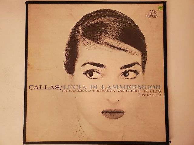 Maria Callas Lucia di Lammermoor vinyl record
