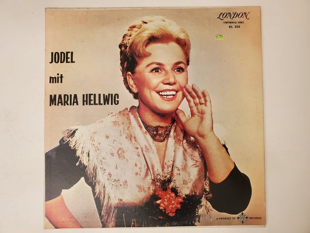 Maria Hellwig Jodel mit Maria Hellwig vinyl record