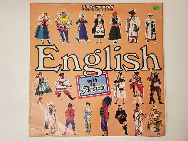 BBC Records English with an Accent vinyl record