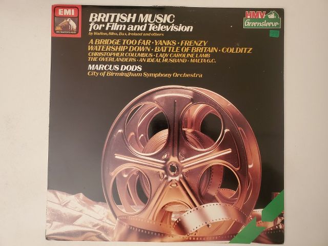 Marcus Dods, City of Birmingham Symphony Orchestra British Music for Film and Television vinyl record