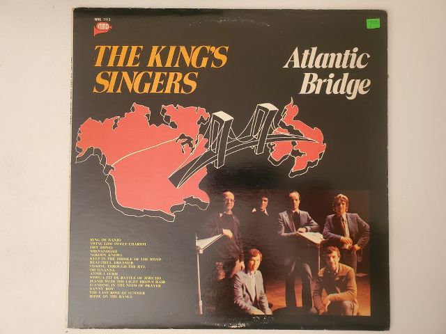 The King's Singers Atlantic Bridge vinyl record