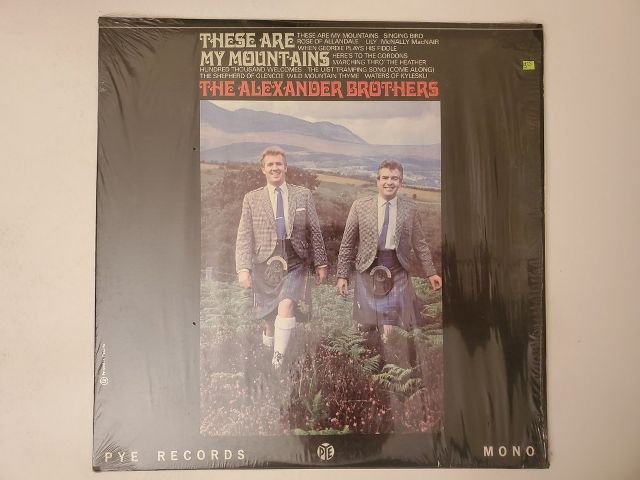 The Alexander Brothers These Are My Mountains vinyl record
