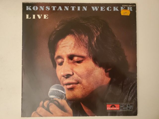 Konstantin Wecker Live vinyl record