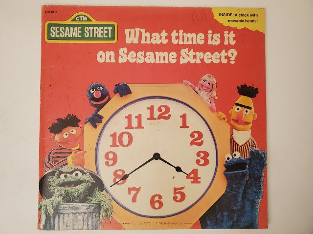 Sesame Street What Time is it on Sesame Street? vinyl record