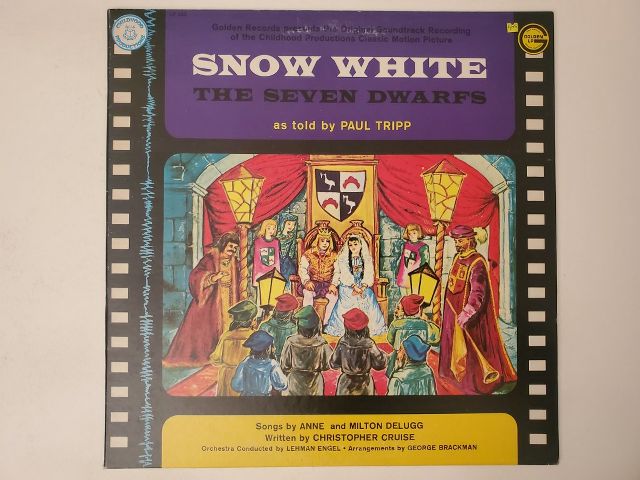Paul Tripp Snow White and the Seven Dwarfs vinyl record