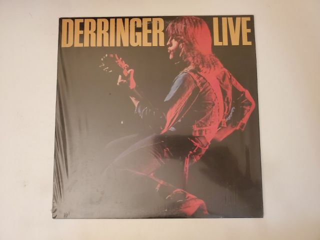 Rick Derringer Derringer Live vinyl record