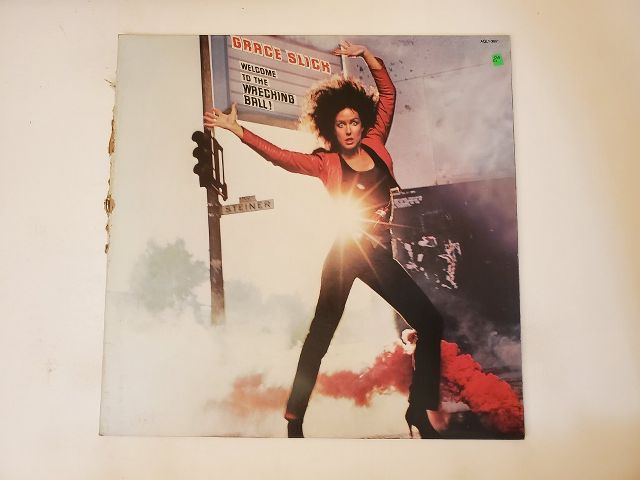 Grace Slick Welcome to the Wrecking Ball! vinyl record