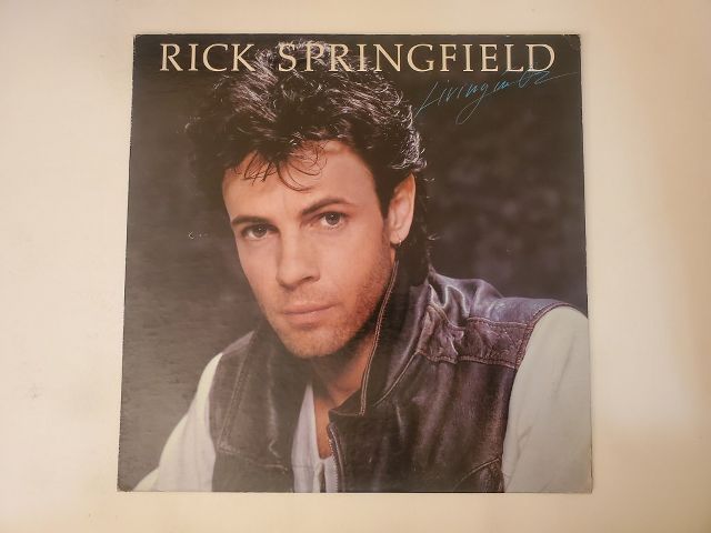 Rick Springfield Living in Oz vinyl record
