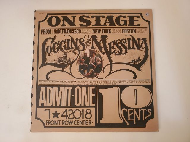 Loggins and Messina On Stage vinyl record