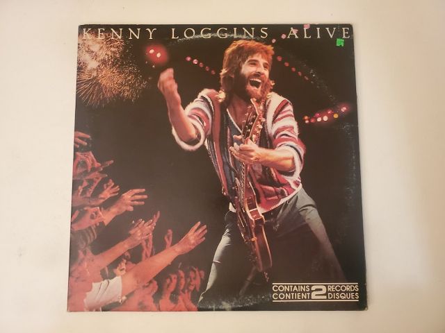Kenny Loggins Alive vinyl record