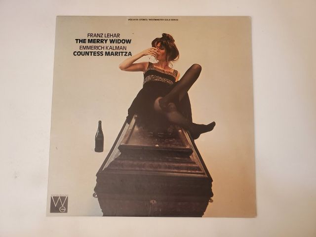 Franz Lehar, Emmerich Kalman The Merry Widow, Countess Maritza vinyl record