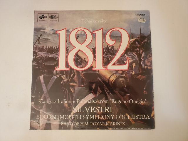 Silvestri, Bournemouth Symphony Orchestra, Band of H.M. Royal Marines 1812 Caprice Italien Polonaise from 'Eugene Onegin' vinyl record