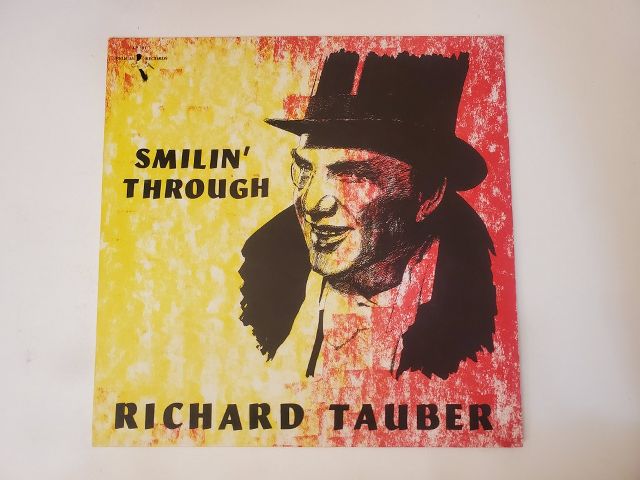 Richard Tauber Smilin' Through vinyl record
