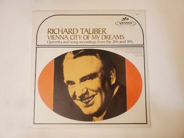 Richard Tauber Vienna, City of My Dreams vinyl record
