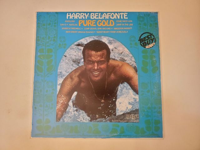 Harry Belafonte Pure Gold vinyl record