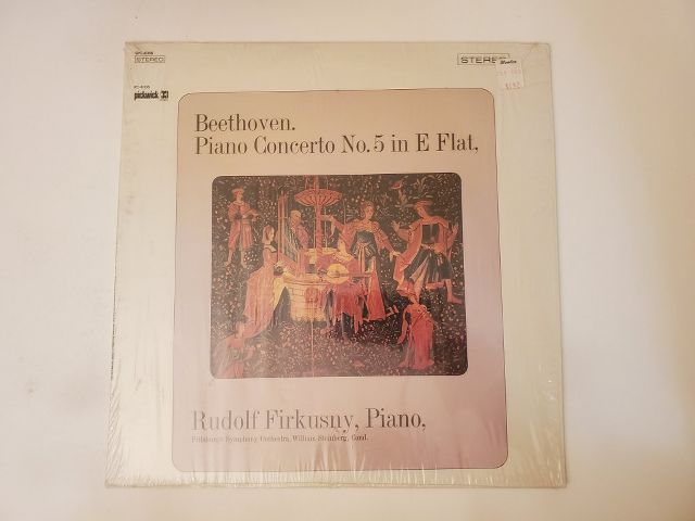 Rudolf Firku?n? Beethoven Piano Concerto No. 5 in E Flat vinyl record