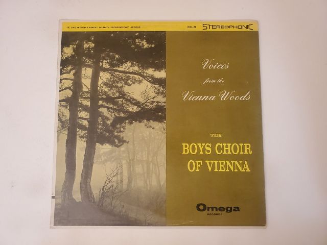 The Boys Choir of Vienna Voices from the Vienna Woods vinyl record