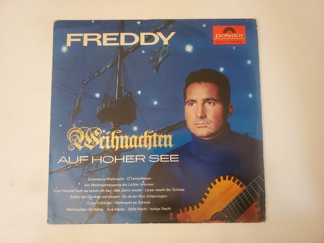 Freddy Weihnachten auf hoher See vinyl record
