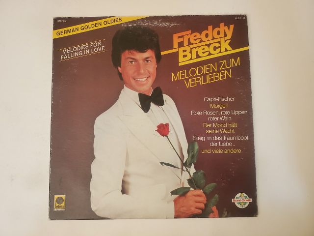 Freddy Breck Melodien Zum Verlieben vinyl record