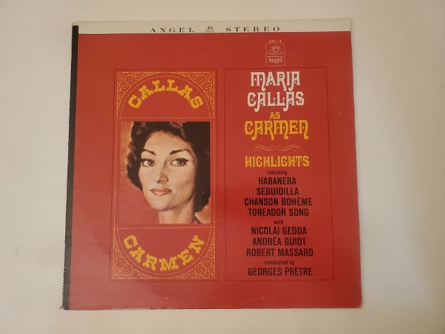 Maria Callas Maria Callas as Carmen - Highlights vinyl record