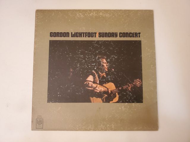 Gordon Lightfoot Sunday Concert vinyl record