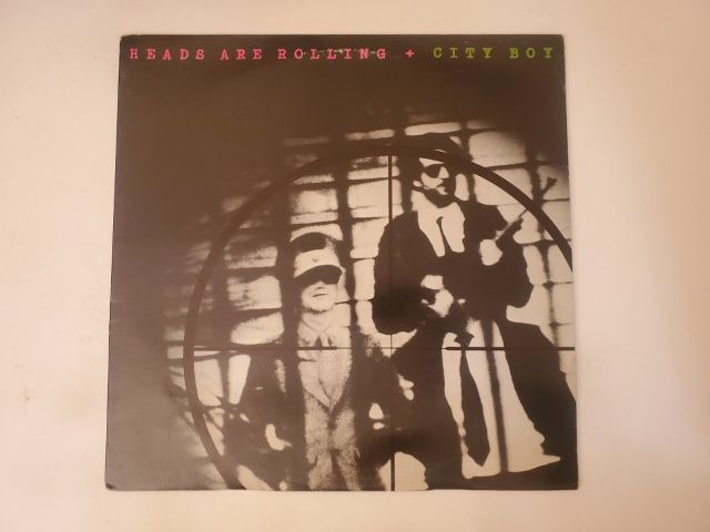 City Boy Heads Are Rolling vinyl record