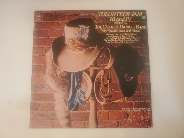 The Charlie Daniels Band Volunteer Jam III and IV vinyl record