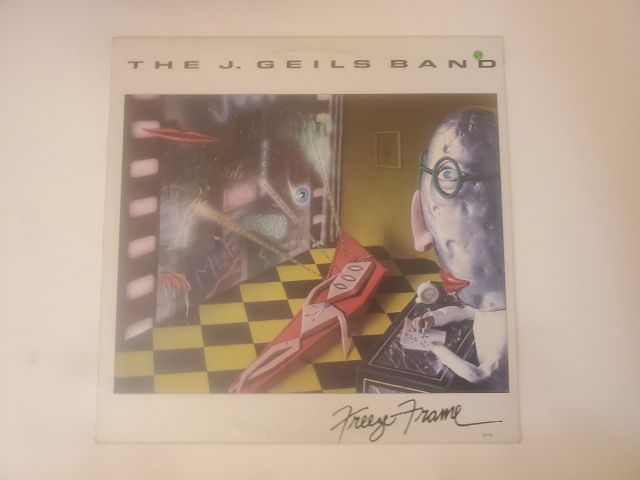 The J. Geils Band Freeze Frame vinyl record