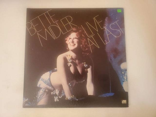 Bette Midler Live at Last vinyl record