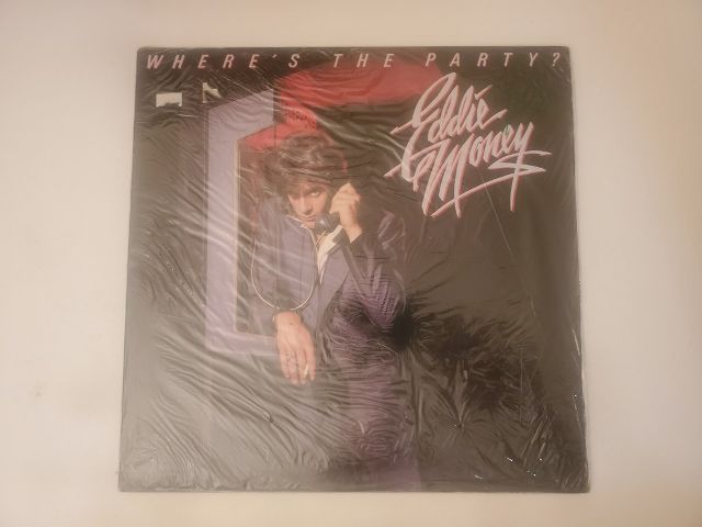 Eddie Money Where's the Party? vinyl record