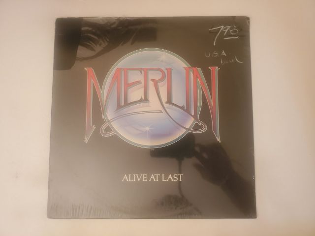 Merlin Alive At Last vinyl record