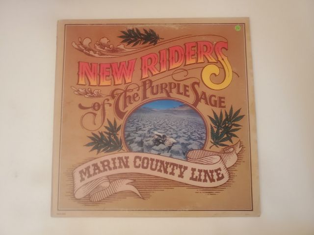 New Riders of the Purple Sage Marin County Line vinyl record