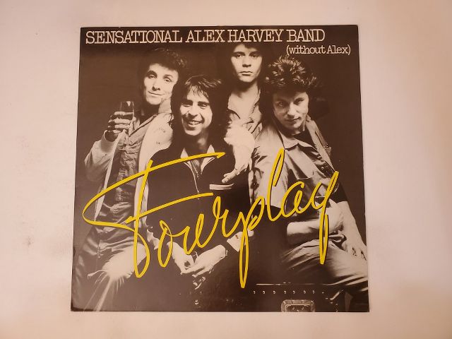 Sensational Alex Harvey Band (Without Alex) Fourplay vinyl record