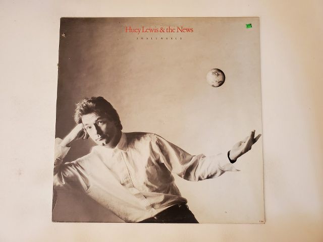 Huey Lewis & the News Small World vinyl record