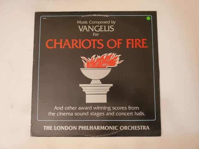 Vangelis Chariots of Fire vinyl record