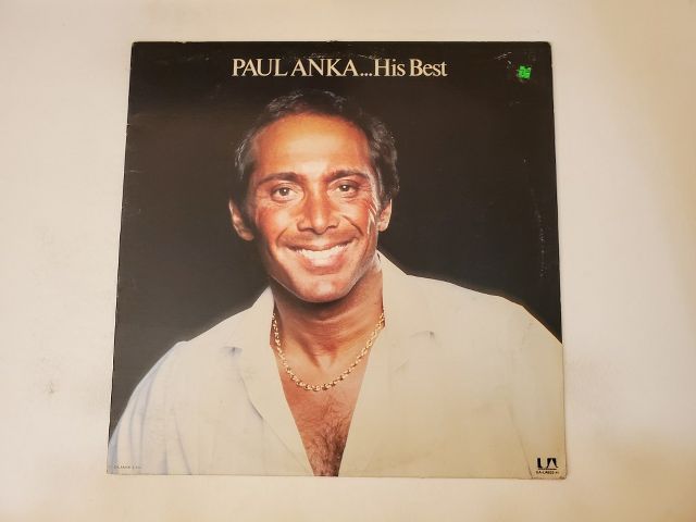 Paul Anka His Best vinyl record