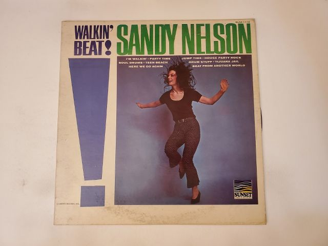 Sandy Nelson Walkin' Beat vinyl record