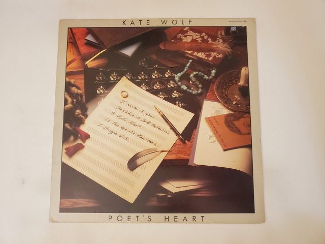 Kate Wolf Poet's Heart vinyl record
