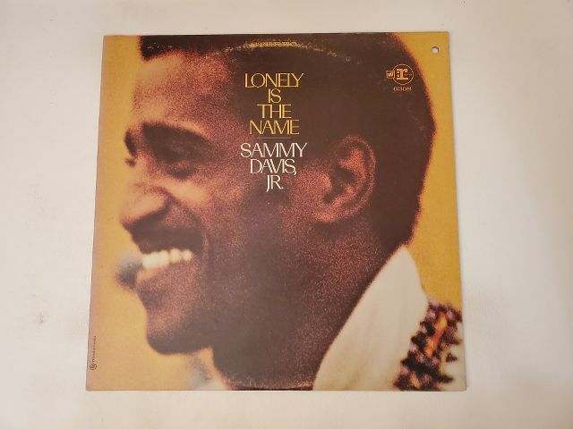 Sammy Davis Jr. Lonely Is the Name vinyl record