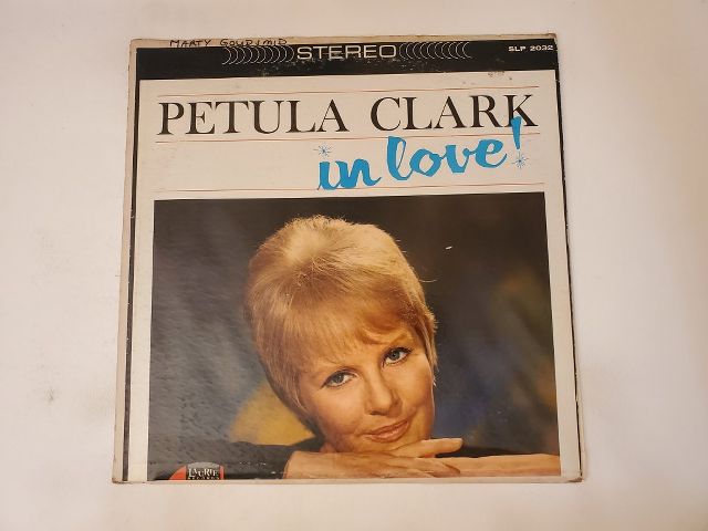 Petula Clark In Love vinyl record