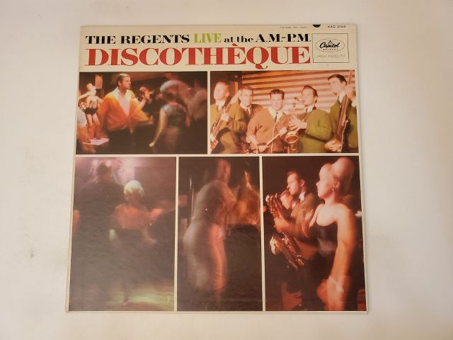 The Regents Live at the A.M.-P.M. Discotheque vinyl record