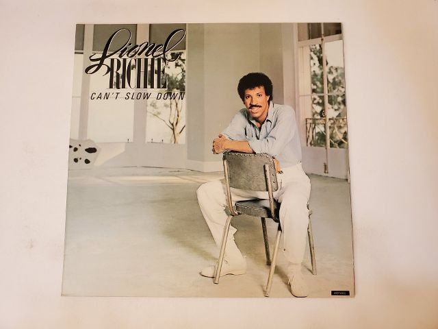 Lionel Richie Can't Slow Down vinyl record